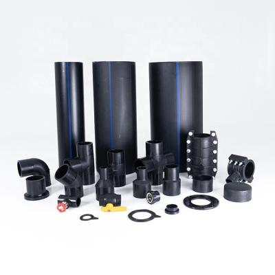 China Tubos y colocaciones del HDPE de SDR13.6 SDR17 instalaciones de 1 de la pulgada del negro tuberías plásticas de agua en venta