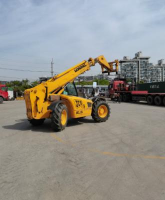 China Construction works Good Performance 3.5 Ton Rotating JCB 535 Telehandler 9m Height Rotary Telehandler Telehandler Forklift With Platform for sale