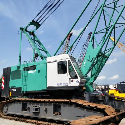 China TRUCK CRANE Japan Used Kobelco 7150 Crawler Crane For Sale In Shanghai China Used Kobelco 150ton Crawler Crane for sale