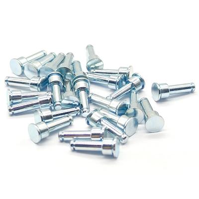 Cina Mobili Armadio Armadio Riparo Portante di vetro Bracket Ripiano di supporto Pegs Ripiano Pin 5mm Custom Più Spalla Rivet Pin Vattone Con Scatto Knurling filo in vendita