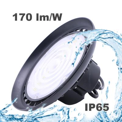 China Warehouse high lumen IP65 100w 150w 200w industray waterproof area UFO highbay light for sale