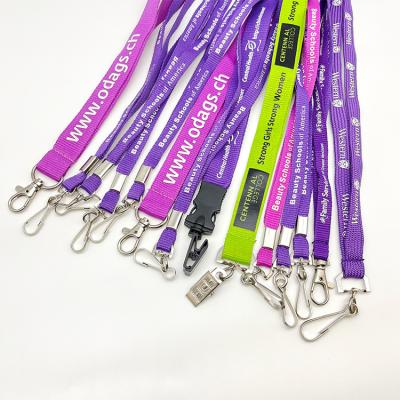 China Fashiontable High quality Promotional customizable logo lanyards Wholesale Custom Lanyards for sale