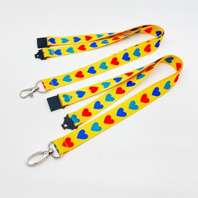 China Fashiontable NEW Neck Strap ID Neck Lanyard Gifts and Crafts Lanyard Polyester rope OEM promotional gift for sale