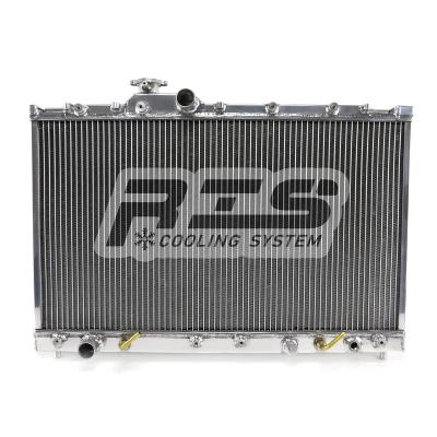 China Aluminum Alloy Radiator Speed Up Heat Dissipation For Toyota Altezza RS200 3SGE 2Row 375*678*40mm 2Row for sale