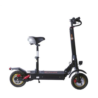 China New Unisex Electric Scooter 1000W 48V Foldable Electric Scooter With Seat 21AH Max Speed 50KM/H Adult for sale