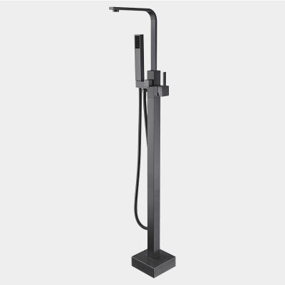 China Floor Stand Faucets Shower Mixer Tap Bathroom Shower Faucet Bravat Shower Faucet for sale