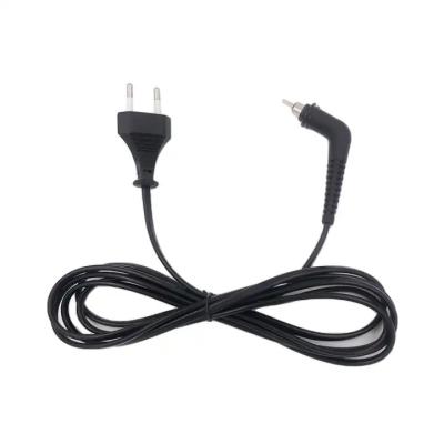 China XianDa supply computer 360 250v degree swivel ac electrical power cord for hair straightener heavy duty extension leads for sale