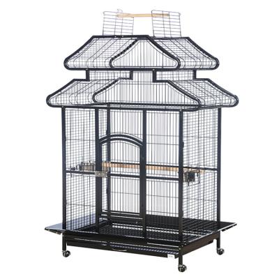 China Breathable Factory Custom Foldable Indoor Outdoor Extra Large Bird Cages Parrot Cage for sale