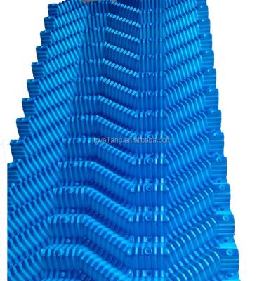 China Factory S Wave PVC Corrugated Cooling Tower Fill For Industrial Use for sale