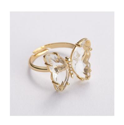 China FASHIONABLE High Quality Price Fashion Suitable Gold Plated Jewelry Rings Women For Girls for sale