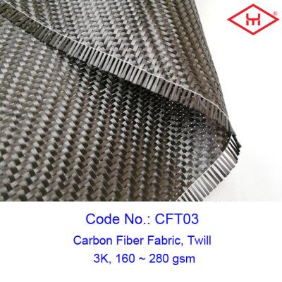 China Tight Woven 3K Twill Carbon Fibre Fabric Popular For Cosmetic for sale