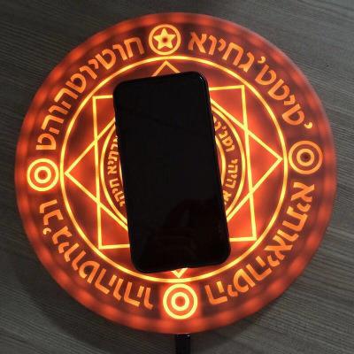 China Wholesale High Speed Qi Wireless Charger Portable Charger (For iPhone X Factory Magic 10W Large Array Fast Wireless Charger) (For iPhone) for sale