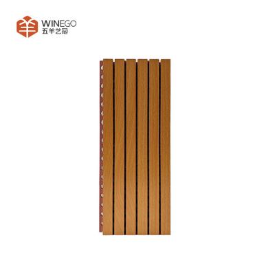 China High NRC Grooved Acoustic Panel with Modern Aesthetic Appeal For Versatile Applications for sale