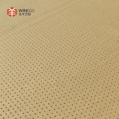 China Painel acústico super micro-perfurado com acabamento de folheado para parede e teto à venda