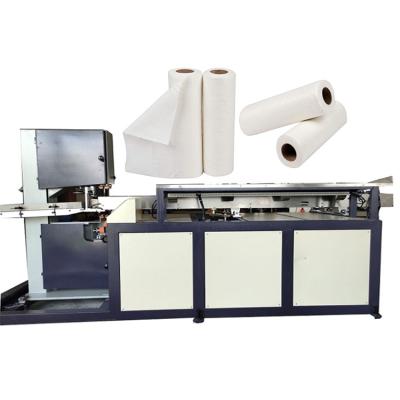 China Food Easy Operation High Speed Disposable Nonwoven Kitchen Paper Tissue Cutting Slitting Machine for sale