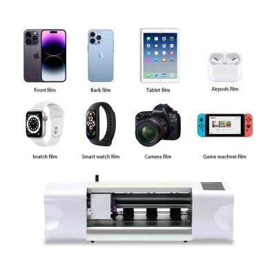 China Custom Stamor Logo Multi Languages Hydrogel Film Cutter Powerful Data Cloud For All Mobile Tablets Wholesale Screen Protector Cutter for sale