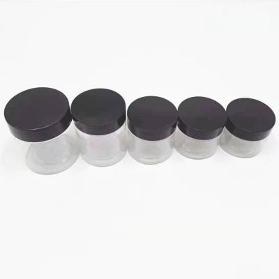 China 100Pcs Portable Clear Container 10g 15g 20g Food Wholesale Plastic Cosmetic Empty Jars for sale
