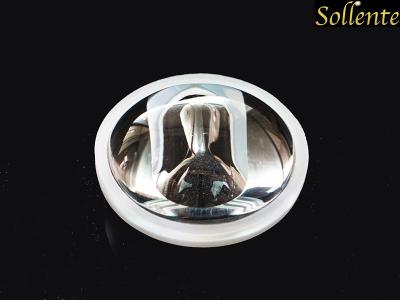 中国 10W LEDガラス レンズのホウケイ酸塩、街灯LEDの光学レンズ56mm 販売のため