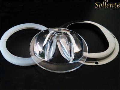 中国 屋外LEDの道ランプのための92mmの街灯の反射器LEDのガラス レンズ 販売のため