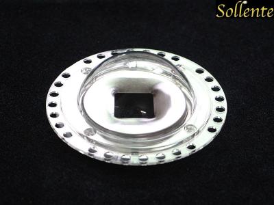 中国 60W高い発電のためのプラスチック穂軸LEDのレンズ・カバーは洪水ライト120mmを導きました 販売のため