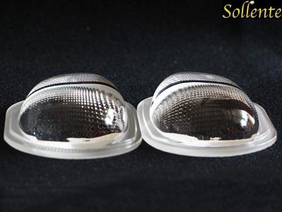 中国 107MMの30Wのための防眩光学穂軸LEDガラス レンズ- 100W街灯 販売のため
