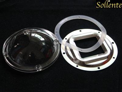 中国 反射器が付いているLEDの洪水ライト プラスチック118mm LEDライト カバー 販売のため