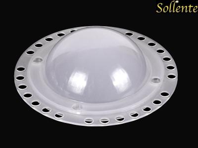 中国 曇らされたプラスチックPCの点ライトLEDレンズ・カバー120mm 120度 販売のため