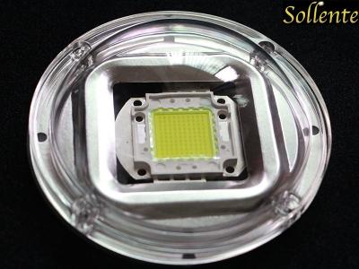 中国 40ワットLED高い湾ライトのための明確なプラスチックLED円形の軽いカバー レンズ 販売のため