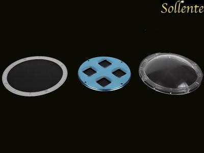 中国 軽いプラスチック円形LEDのレンズ・カバーの高性能80Watt 157mmを貯蔵して下さい 販売のため