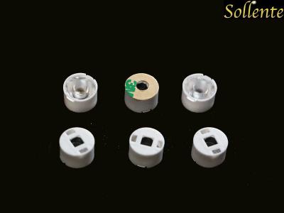 中国 15程度の狭いビームPMMA LEDコリメーター レンズ、LEDのトーチ レンズ 販売のため