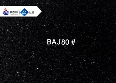 중국 높은 순수성 검정 알루미늄 산화물 폭파 매체 Al2O3 80% 최소한도 J16# - J240# 판매용