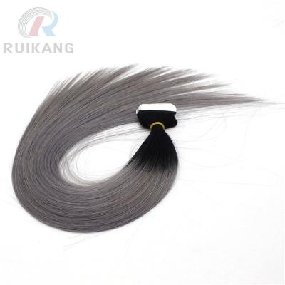 China 100 Silky Straight Peruvian Wave Russian Braid Extension Tapes Hair In Extensions Indian Remy Hair European Hair Silky Straight PU Wave for sale