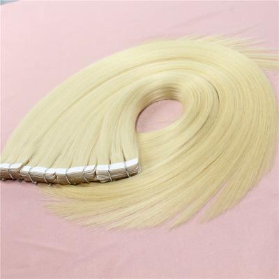 China Brand New Silky Straight Wave Tape In Remy Hair European Hair Silky Straight Wave Single Weft Tape In Hair Extension ALL Colors for sale