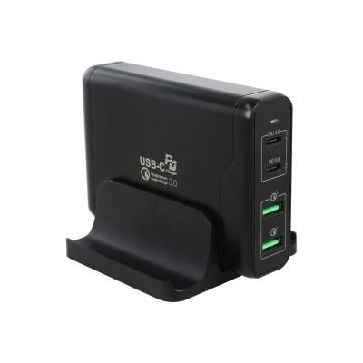 China Mobile Phone ETL Approved 140W PD 4-Port Mode Desktop Charging Station for sale