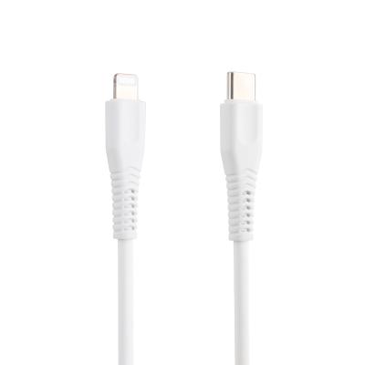 China Mobile Phone MFI Certified Synchronization And Charging Super Soft Silicon Cable for sale