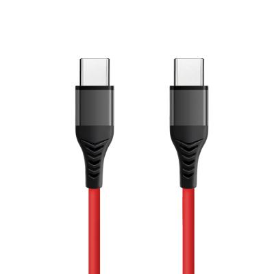 China Type C V2.0 Sync And Super Soft Silicon Mobile Phone USB Charging Cable for sale