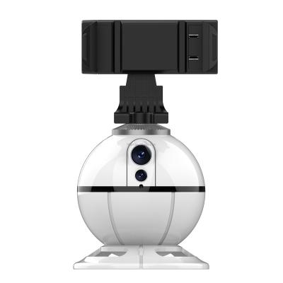 China Adjustable Real Time Visual Follow Plastic Auto Face Gimbal Phone Holder Flexible 360 Face Tracking for sale