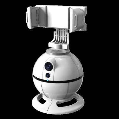 China Adjustable Quick Follow Speed Auto Face Tracking 360 Gimbal 360 Face Tracking Phone Holder for sale