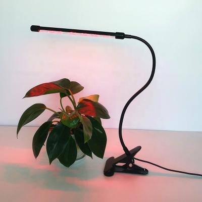China Seed Starting Customize Clip Stable 360 Degree Red Blue Lighting Phytolamps Full Spectrum Gooseneck Grow Light For Indoor Plants for sale