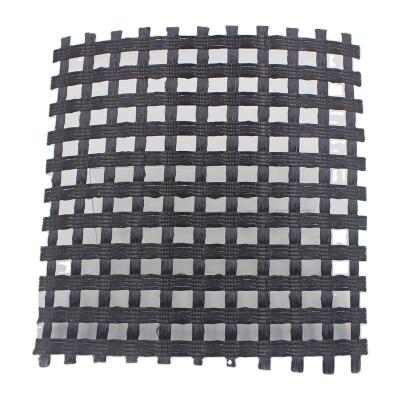 China Aisle strength high tensile polyester biaxial geogrid manufacturer price for sale