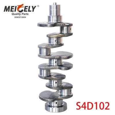 China S4D102 S6D102 S6D107 S6D125 Gemaakte gietijzeren krukas voor graafmachines Te koop