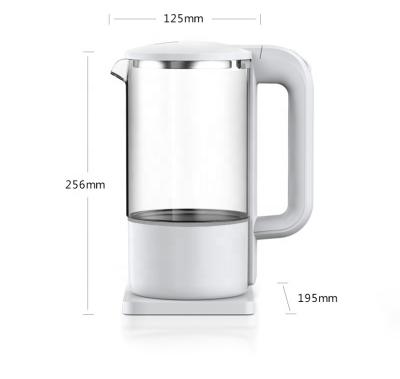 China New Arrival Low Rotating 360 Degree Household Appliances High Quality Retro Kettle Tea Kettle Electric Kettle for sale