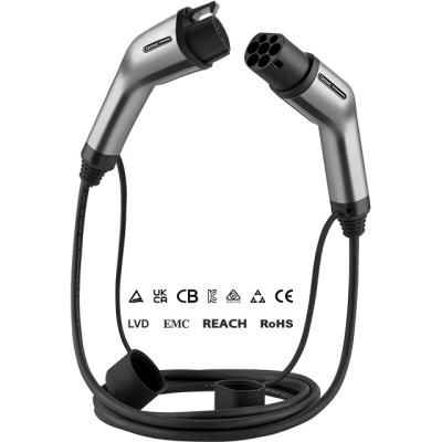China HOT selling Electric Vehicle Type 2 to Type 1 EV Charging Cable EV dual-head charging equipment connectors American standard SK16 for sale