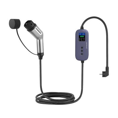 China 220V-240VAC Portable EV Electric car charger for type2 electric vehicle charging H16-3 for sale