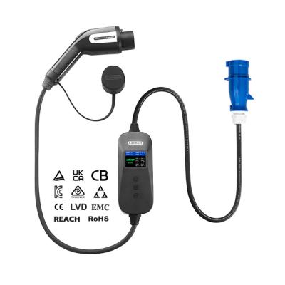 China New China-Chic Manufacturer New Energy Vehicle Charging Portable EV Car Charger Stations With Screen Display Cable Connectors for sale