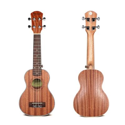 China Sapele Factory Supply Wholesale Cheap Price Four String Inventor Ukulele for sale