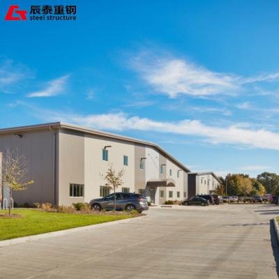 China Large Span Fire Proof Prefabricated Steel Structure Warehouse for sale