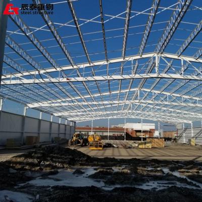 China Customized Portal Frame Workshop Steel Structure Building With Crane for sale