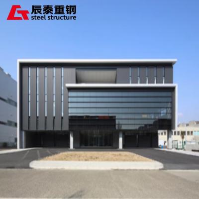 China Large Span Open Space Steel Structure Office With Multi Storey Building Frame for sale