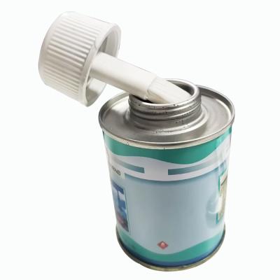 China 100ml chemical adhesive glue for tin cans with plastic screw cap for tin box glue box for sale